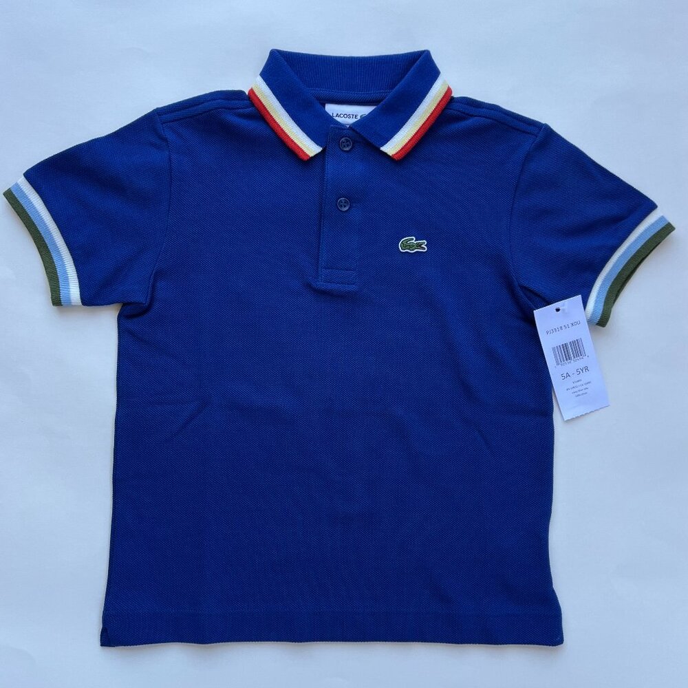 Lacoste Kids Polo Shirt Size 5A/5YR